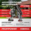 АККУМУЛЯТОРНЫЙ БЕСЩЕТОЧНЫЙ E0217 НАБОР 2В1 PROFIPOWER PROFISET-2G20