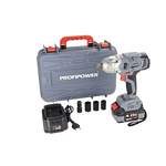 АККУМУЛЯТОРНЫЙ ГАЙКОВЕРТ БЕСЩЕТОЧНЫЙ УДАРНЫЙ E0105 PROFIPOWER DWDTW-18V