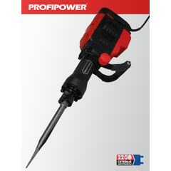 ОТБОЙНЫЙ МОЛОТОК ЭЛЕКТРИЧЕСКИЙ E0301 PROFIPOWER ОМ-2000