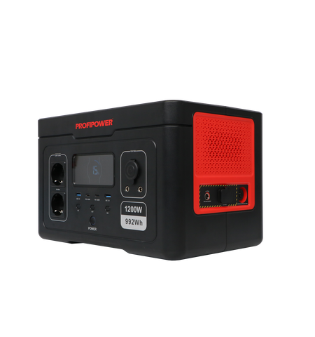 АККУМУЛЯТОРНАЯ ПОРТАТИВНАЯ ЭЛЕКТРОСТАНЦИЯ F0062 PROFIPOWER ПЭ-1200PRO 1200ВТ