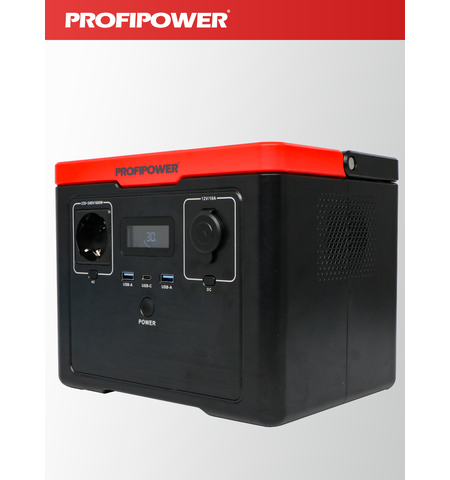 АККУМУЛЯТОРНАЯ ПОРТАТИВНАЯ ЭЛЕКТРОСТАНЦИЯ F0061 PROFIPOWER ПЭ-600PRO 600ВТ
