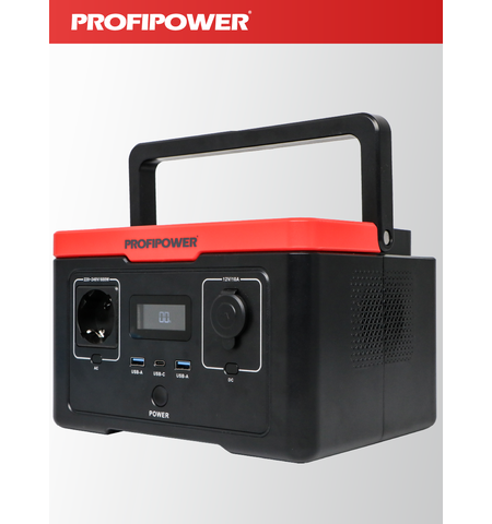 АККУМУЛЯТОРНАЯ ПОРТАТИВНАЯ ЭЛЕКТРОСТАНЦИЯ F0060 PROFIPOWER ПЭ-600 600ВТ