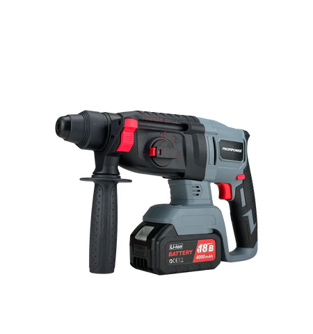 АККУМУЛЯТОРНЫЙ ПЕРФОРАТОР БЕCЩЕТОЧНЫЙ T0058 PROFIPOWER MKDHR-18V